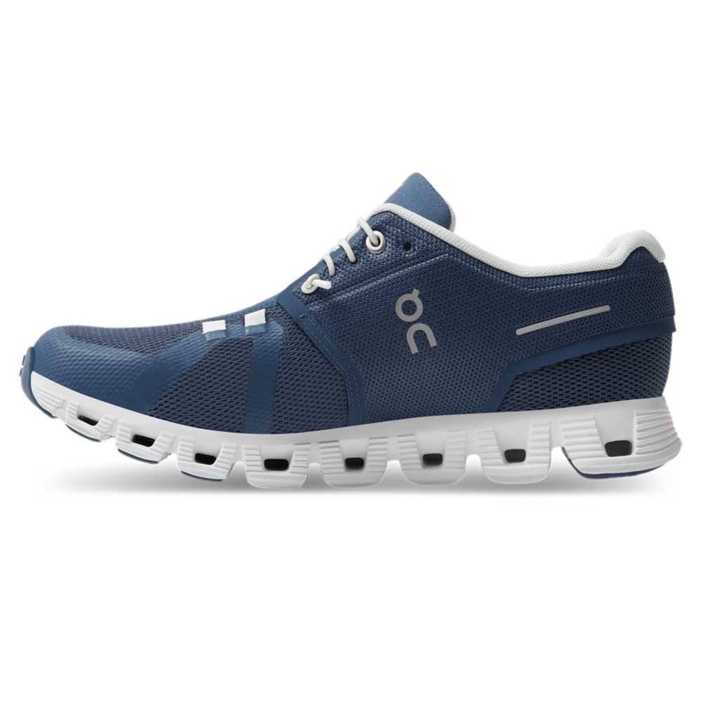 Women's Cloud 5 Running Shoe- Denim/White - Regular (B)